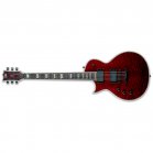 ESP LTD EC-1000 LH QM See Thru Black Cherry Left-Handed Guitar