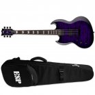 ESP LTD Viper-1000 LH See Thru Purple Sunburst Left-Handed + Bag