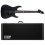 ESP LTD JL-600 Jeff Ling Black Satin Electric Guitar + Case