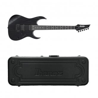 Ibanez RGR662AHBF Prestige Weathered Black Guitar + Case New