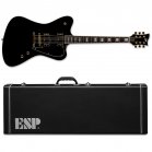 ESP LTD SPARROWHAWK BLK Seymour Duncan Black + Hard Case B-Stock