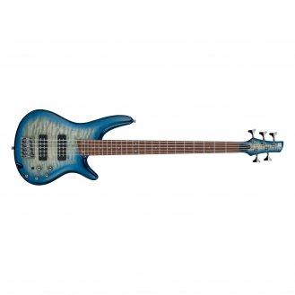 Ibanez SR405EQMS Stain Cosmic Blue Starburst 5-String Bass + Bag
