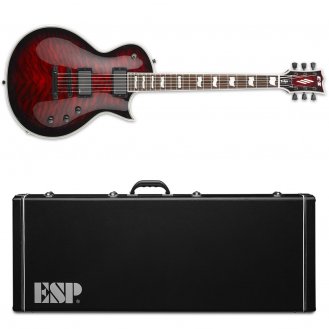 ESP E-II ECLIPSE QM See Thru Black Cherry Sunburst EMG\'s B-Stock