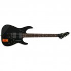 ESP KH-2 Vintage Kirk Hammett Distressed Black Guitar + Case