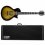 ESP LTD BK-600 Bill Kelliher Vintage Silver Sunburst + Case NEW