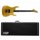 ESP LTD M-1 Custom '87 Metallic Gold Guitar + Case New
