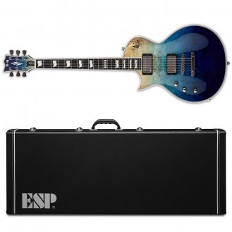 ESP E-II Eclipse LH Blue Natural Fade Left-Handed Guitar + Case