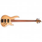 ESP LTD B-204SM Fretless Natural Satin Spalted Maple Bass NEW