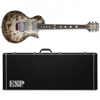 ESP RZK-II Burnt Richard Z Distressed Electric Guitar + Case