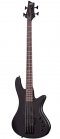 Schecter Stiletto Stealth-4 Satin Black SBK Bass B-Stock