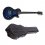 Schecter Solo-II Supreme Guitar See Thru Blue Burst + Case NEW