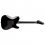 ESP LTD Eclipse \'87 Black LH Black Electric Left Handed B-Stock