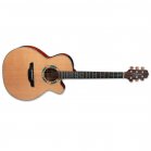 Takamine LTD2023 Santa Fe AE Guitar Natural Gloss + Case & Strap