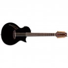 ESP LTD TL-12 12-Black Thinline Acoustic 12-String B-Stock