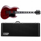 ESP E-II Viper Electric Guitar See Thru Black Cherry + Case NEW