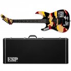 ESP Kamikaze-1 LH George Lynch Left-Handed Guitar + Case NEW