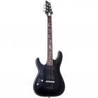 Schecter Platinum-6 LH Satin Black Left-Handed Guitar - NEW