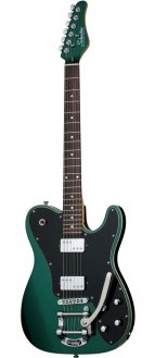 Schetcer PT Fastback II B Dark Emerald Green Guitar + FREE BAG
