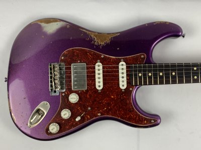 LsL Saticoy 22 Classic S Purple Sparkle Heavy Age Relic HSS NEW