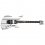Schecter Synyster Standard Gloss White w/Black Pinstripes Gutiar