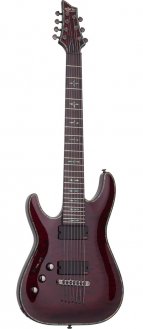 Schecter Hellraiser C-7 Black Cherry BCH LH Left Handed