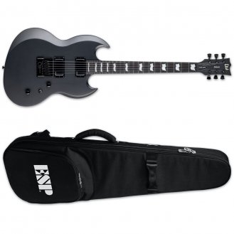 ESP LTD Viper-1000 Evertune Charcoal Metallic Satin + Bag New