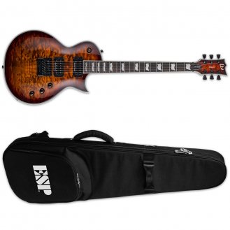 ESP LTD EC-1000 Evertune ET Dark Brown Sunburst + Gig Bag