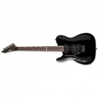ESP LTD Eclipse \'87 Black LH Black Electric Left Handed B-Stock