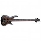 ESP LTD B-4 Ebony Bass Guitar Charcoal Burst Satin NEW
