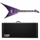ESP ALEXI RIPPED SAWTOOTH Purple Fade Satin W/ Ripped Pinstripes