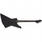 Schecter E-1 SLS Evil Twin Satin Black SBK Electric Guitar NEW
