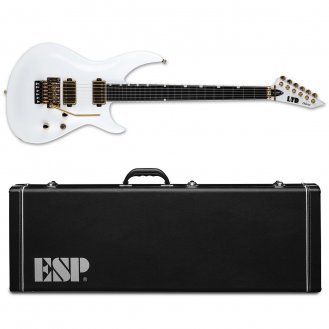 ESP LTD H3-1000FR Horizon Floyd Rose Snow White SW - New + Case