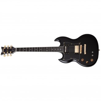 Schecter ZV-H6LLYW66D-S LH Zacky Vengeance Lefty Guitar Black