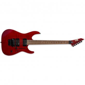 ESP LTD M-200FM See Thru Red STR Electric Guitar NEW