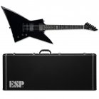 ESP E-II EX NT Black Electric Guitar + Hard Case