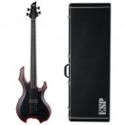 ESP LTD FL-4 Fred Leclercq Black Red Burst Satin + Case B-STOCK