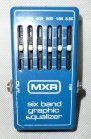 MXR Vintage 6-Band Graphic Equalizer Pedal EQ
