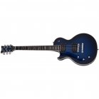 Schecter Solo-II Supreme LH Left Hand See-Thru Blue Burst