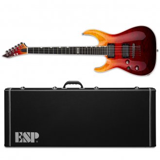 ESP E-II Horizon NT-II LH Tiger Eye Amber Fade Left-Handed B-STK