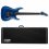 ESP LTD MH-1000 QM Black Ocean - MH1000 Quilt Maple BLKOC + CASE