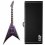 ESP LTD ALEXI RIPPED PURPLE FADE SATIN W/ PINSTRIPES - B-Stock