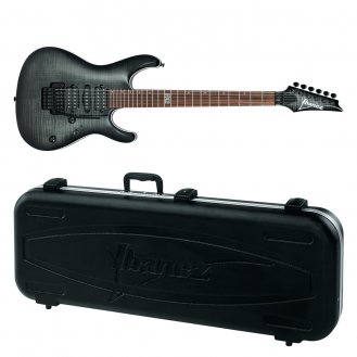Ibanez KIKO10BP Kiko Loureiro Guitar Trans Gray Burst + Case