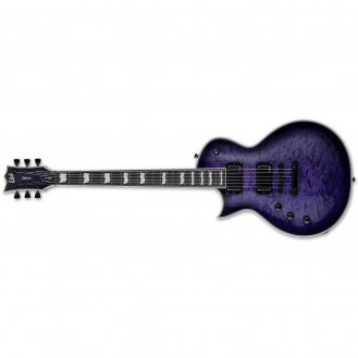 ESP LTD EC-1000 LH Lefty Guitar See Thru Purple Sunburst B-Stock