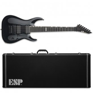 ESP E-II Horizon FR-7 Black BLK 7-String Guitar + Case B-Stock