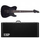 ESP E-II T-B7 Baritone Black Satin 7-String Guitar +Case B-Stock