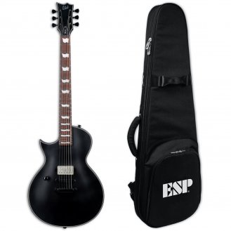 ESP LTD EC-201 LH Left-Handed Guitar Black Satin + TKL Bag - New