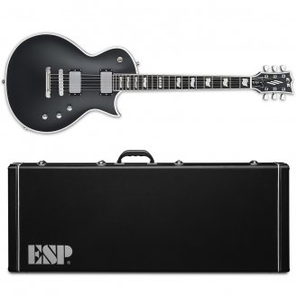 ESP E-II EC-II Eclipse BB Black Satin Guitar + Hard Case NEW