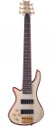 Schecter Stiletto Custom-6 Natural Satin NAT LH Left Handed