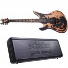 Schecter Synyster Custom-S Left Handed Distressed Black + Case