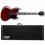 ESP E-II Viper Electric Guitar See Thru Black Cherry + Case NEW
